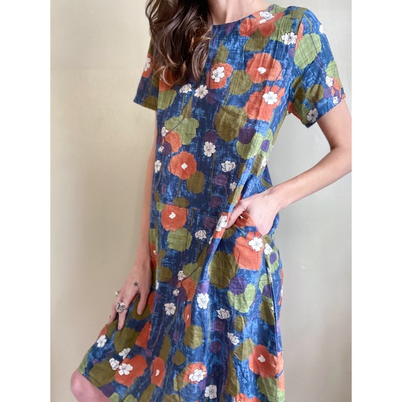 Floral shift dress - Picture 3 of 8